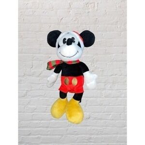 Disney Just Play Mickey Mouse 8” Christmas Holiday Collectible Plush